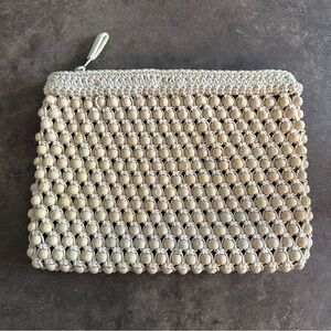 Madewell Beaded Clutch Bag
